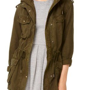 Kenneth Cole Reaction Lined Trooper Jacket with Removable Hood